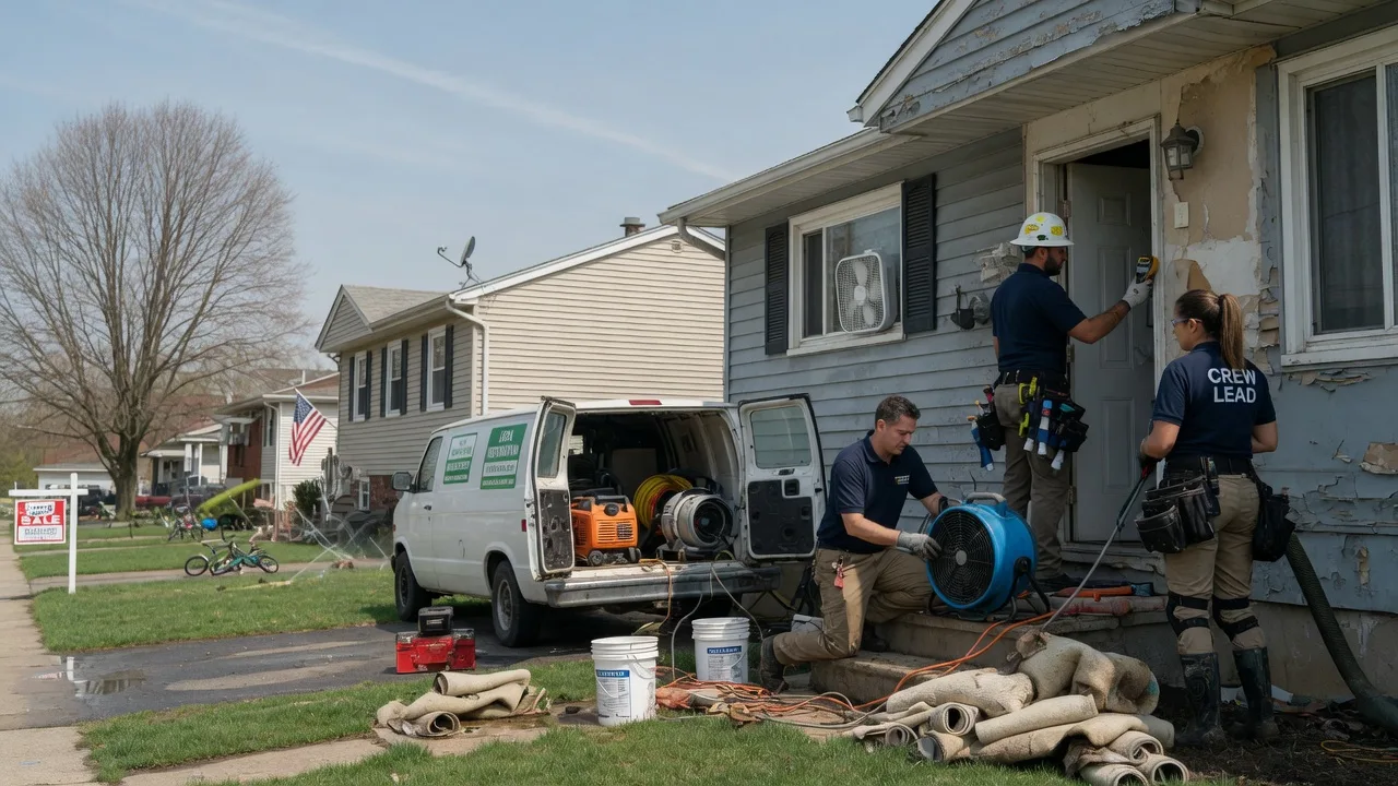 Flood Cleanup in Heltonville, IN near me